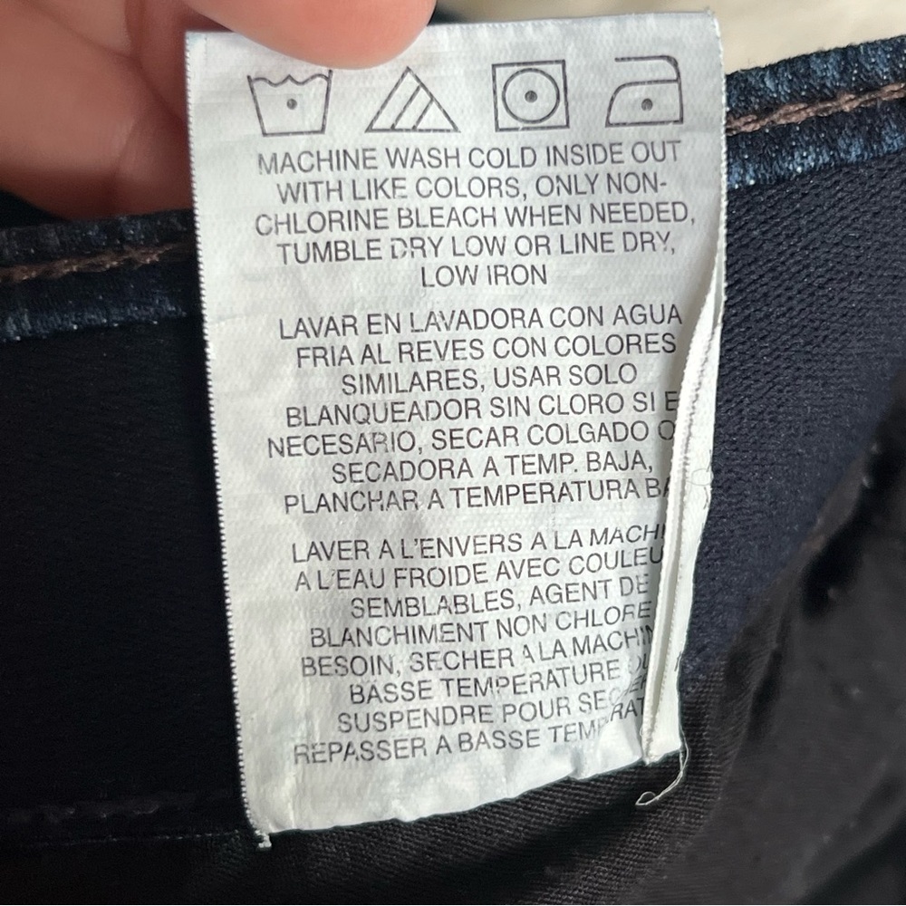 Lee Modern Series Total Freedom Straight Leg Jeans - 10 Medium - Picture 13 of 13
